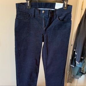 Brooks brothers navy blue corduroy pants *NEW